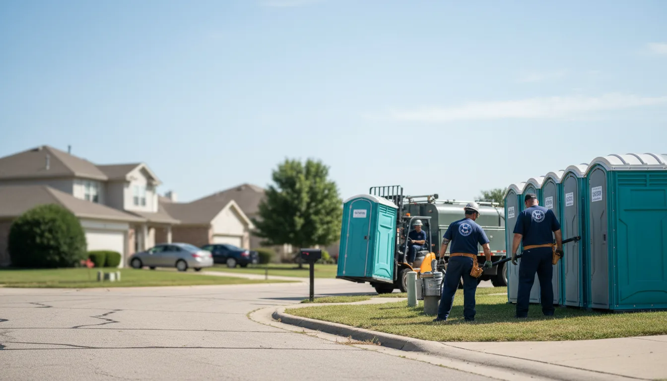 Porta Potty Rental in Toledo, IL near me